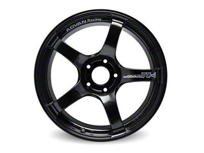 Advan TC4 Black Gunmetallic Wheel; 16x8; 35mm Offset