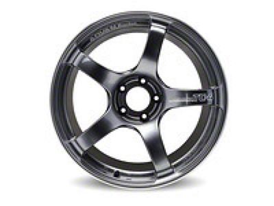 Advan TC4 Gunmetallic and Ring Wheel; 17x9; 63mm Offset; 5x114.3mm Bolt Pattern; 73mm Hub Bore