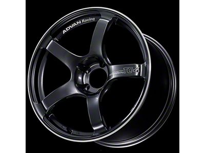 Advan TC4 Gunmetallic and Ring Wheel; 18x10.5; 15mm Offset