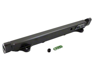 AEM Electronics 03-06 Evo 8 & 9 Black Fuel Rail - 25-131BK