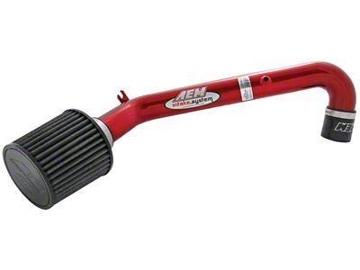 AEM Induction 96-00 Civic CX DX & LX Red Short Ram - 22-413R