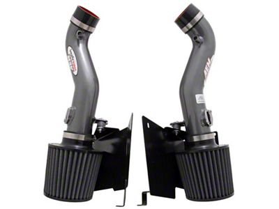 AEM Induction 07 350z Silver Dual Inlet Cold Air Intakes w/ - 21-677C