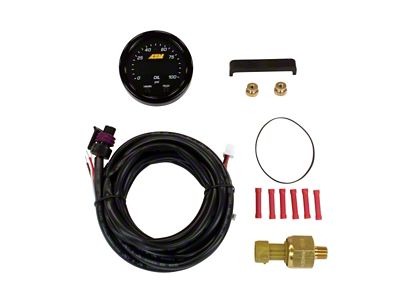 AEM Electronics X-Series Pressure 0-100psi Gauge Kit - 30-0301