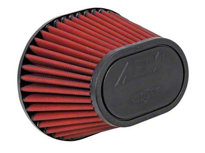 AEM Induction Dryflow Air Filter - 3.5in FLG / 8-1/2in L - 21-2148DK