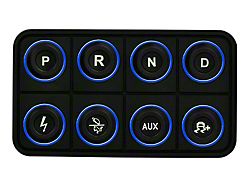AEM Electronics 8 Button Keypad CAN Based Programmable Backlighting - 30-8400