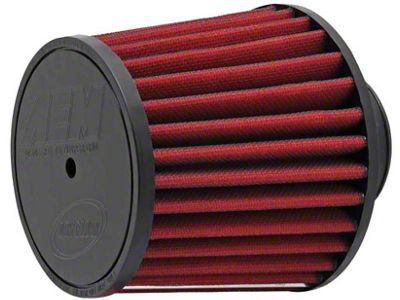AEM Induction Dryflow Air Filter 2.75in X 5in Dryflow- w/Hole - 21-202D-HK