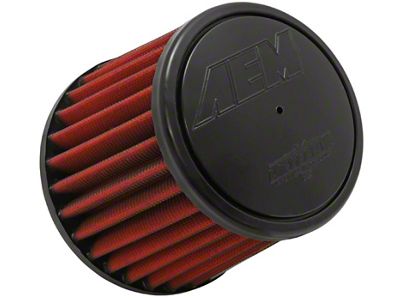 AEM Induction Dryflow 3in. X 5in. Round Tapered Air Filter - 21-2031D-HK