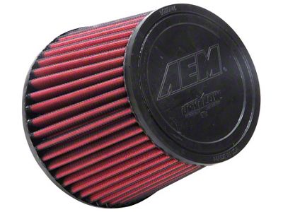 AEM Induction 5 in x 5 in Dryflow Air Filter - 21-2073DK