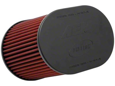 AEM Induction 4.00 in Dryflow Air Filter Oval 9.00 in Element - 21-2259DK