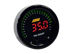 AEM Electronics X-Series Tru-Boost Controller Gauge w/ Boost Control Solenoid 80PSIg - 30-0352