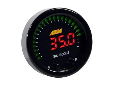 AEM Electronics X-Series Tru-Boost Controller Gauge w/ Boost Control Solenoid 80PSIg - 30-0352