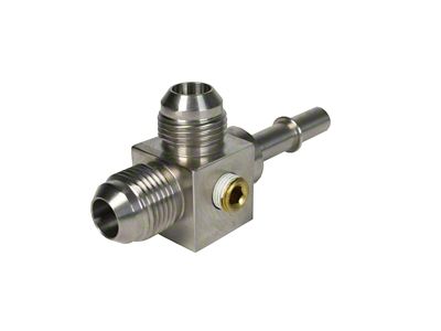 Aeromotive 3/8 Male Quick Connect Tee Fitting - 15116