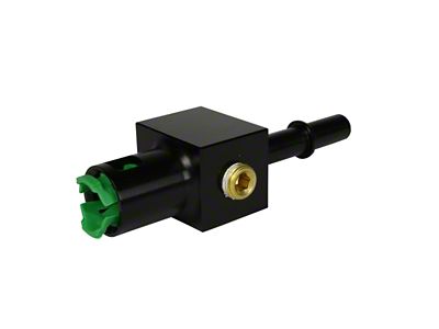 Aeromotive 3/8in Quick Connect with AN-08 port and 1/8in gauge - 15121