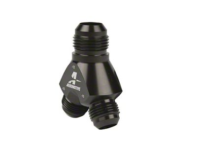 Aeromotive Y-Block - AN-12 - 2x AN-10 - 15678