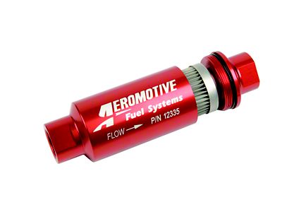 Aeromotive In-Line Filter - AN-10 size - 40 Micron SS - 12335