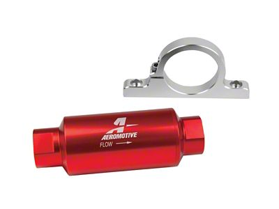 Aeromotive Filter / Bracket Combo Kit - 12304 Filter / - 12337
