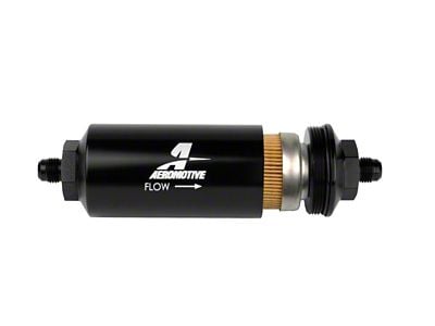 Aeromotive In-Line Filter - AN-6 Male 10 Micron Fabric Element - 12347