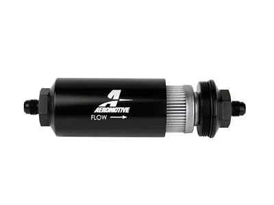 Aeromotive In-Line Filter - AN-06 Male 100 Micron Stainless Steel - 12349
