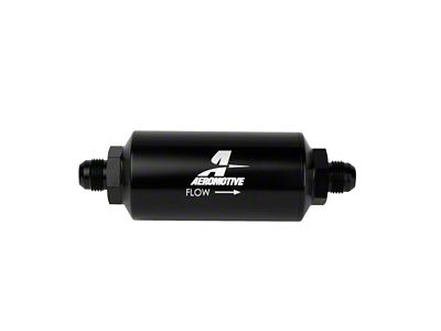 Aeromotive In-Line Filter - AN-08 size Male - 10 Micron - 12375