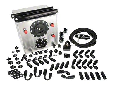 Aeromotive 2010 Ford Cobra Jet Complete Fuel System 17156 and - 17158