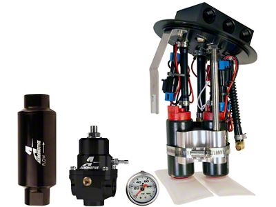 Aeromotive 11-17 Ford Mustang Drop In Kit 18039/15633/13303/12341 - Dual - 17354