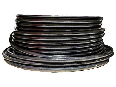 Aeromotive PTFE SS Braided Fuel Hose - Black Jacketed - 15332