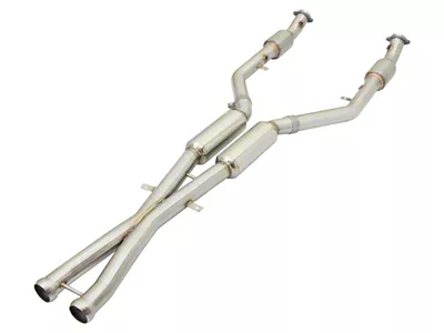 AFE 08-13 BMW E90/92/93 MACH Force XP 304 Stainless Steel V8 - 49-36321-1