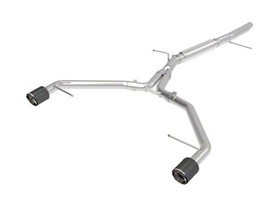 AFE 17-19 Audi A4 L4-2.0L MACH Force-Xp Stainless Steel Axle-Back - 49-36419-C