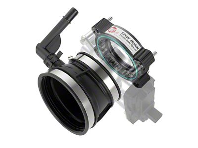 AFE 2020 Vette C8 Silver Bullet Aluminum Throttle Body Spacer - 46-34017B