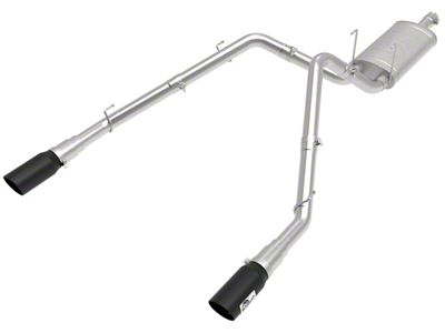 AFE Apollo GT 3in 409SS Cat-Back Exhaust System w/Black Tip - 49-42074-B