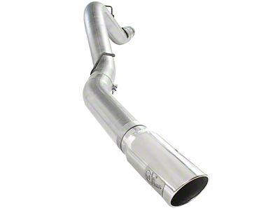 AFE Atlas Exhaust 5in DPF-Back Al Steel 11-13 GM Diesel - 49-04041-P