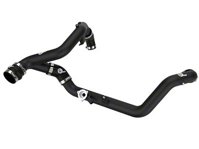 AFE Bladerunner 2-1/4 IN Aluminum Hot Charge Pipe Black 20-23 - 46-20658-B