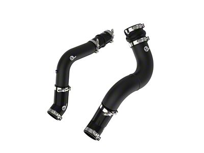 AFE BladeRunner Aluminum Hot and Cold Charge Pipe Kit Black - 46-20614-B