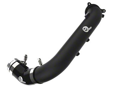 AFE BladeRunner Black 2-3/4in Aluminum Charge Pipe 2021 Toyota Supra - 46-20488-B