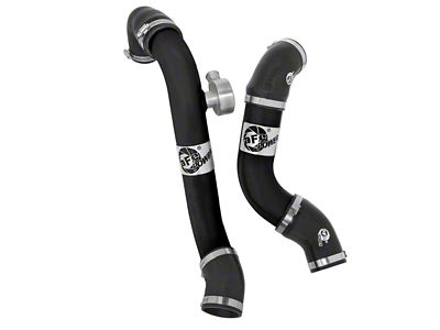 AFE BladeRunner Intercooler Tubes Black Hot/Cold Side for 15-16 Ford - 46-20254-B
