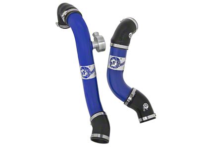 AFE Bladerunner Intercoolers Tube - Blue Hot/Cold Side 15-16 Ford - 46-20254-L