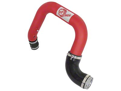 AFE BladeRunner 2.5in Red IC Tube Hot Side w/ Coupling - 46-20268-R