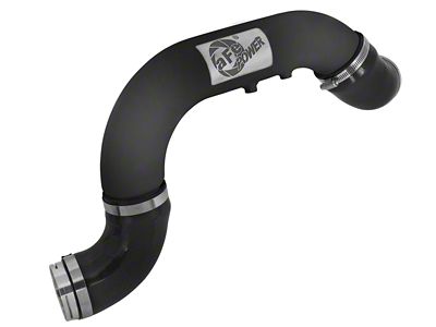 AFE BladeRunner 3in Black IC Tube Cold Side w/ Coupling - 46-20269-B