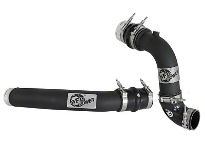 AFE Bladerunner 3in Hot and Cold Side Black Intercooler Tubes - 46-20314-B