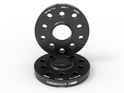 AFE CONTROL Billet Aluminum Wheel Spacers 5x100/112 CB57.1 20mm - 610-611004-B