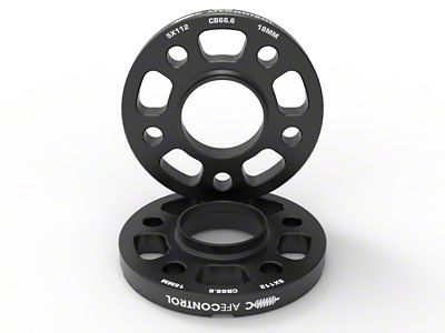 AFE CONTROL Billet Aluminum Wheel Spacers 5x112 CB66.6 18mm - 610-721003-B