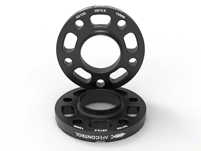 AFE CONTROL Billet Aluminum Wheel Spacers 5x120 CB72.6 18mm - 610-502003-B