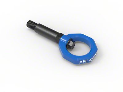 AFE Front Tow Hook Blue 20-21 Toyota GR Supra - 450-721001-L