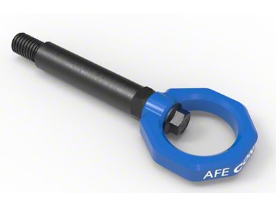 AFE Rear Tow Hook Blue BMW F-Chassis 2/3/4/M - 450-502002-L