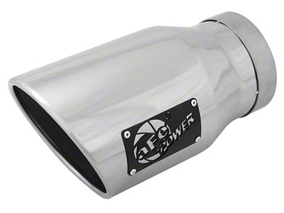 AFE Diesel Exhaust Tip Bolt On Black 5in Inlet x - 49T50702-P12