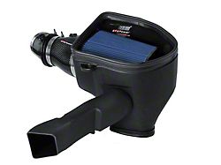 AFE Track Series Cold Air Intake with Pro 5R Oiled Filter; Carbon Fiber (21-23 Dodge Charger SRT Hellcat Redeye V8-6.2L)