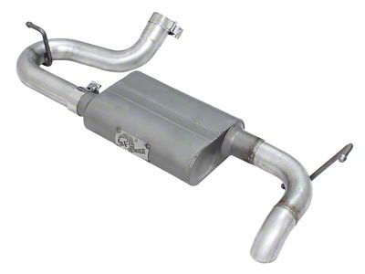 AFE Scorpion Exhaust System Axle Back Aluminized Hi-Tuck 07-17 Jeep - 49-08046