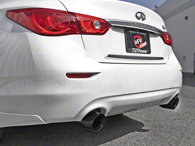 AFE Takeda 2.5in 304 SS Axle-Back Exhaust w/ Black Tips - 49-36130NM-B