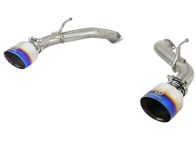 AFE Takeda 2.5in 304 SS Axle-Back Exhaust w/ Blue - 49-36133NM-L