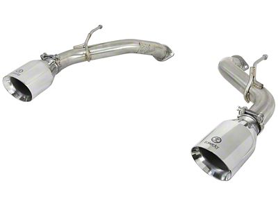 AFE Takeda 2.5in 304 SS Axle-Back Exhaust w/ Polished - 49-36133NM-P